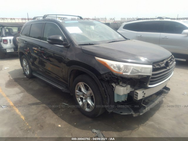 TOYOTA HIGHLANDER 2015 5tdykrfh6fs059204