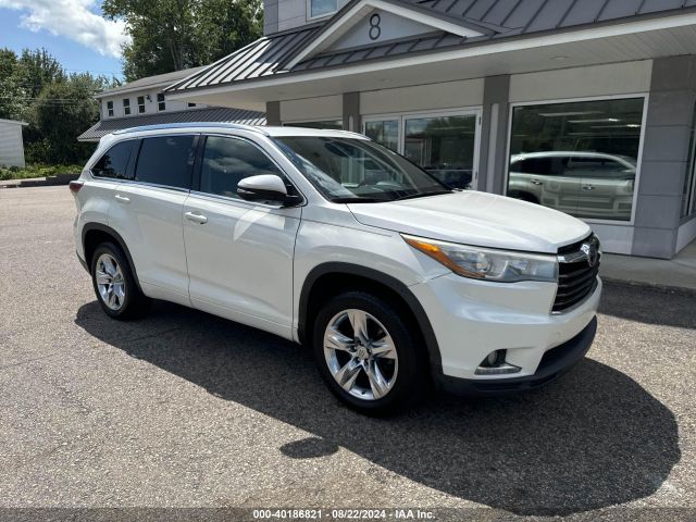 TOYOTA HIGHLANDER 2015 5tdykrfh6fs063141