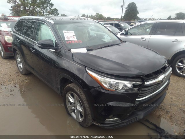 TOYOTA HIGHLANDER 2015 5tdykrfh6fs103637