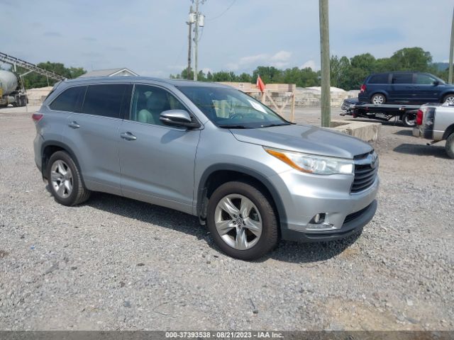 TOYOTA HIGHLANDER 2016 5tdykrfh6gs153682