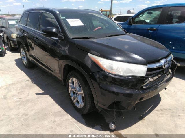 TOYOTA HIGHLANDER 2016 5tdykrfh6gs185340