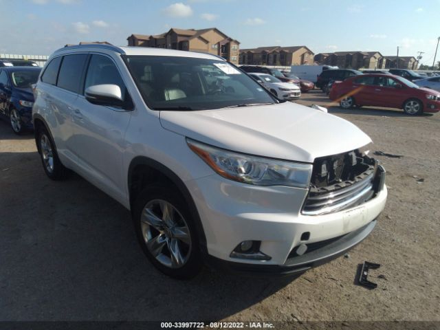 TOYOTA HIGHLANDER 2014 5tdykrfh7es022080