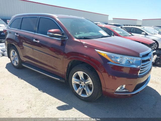 TOYOTA HIGHLANDER 2015 5tdykrfh7fs115294