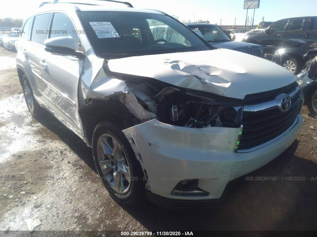 TOYOTA HIGHLANDER 2016 5tdykrfh7gs130346