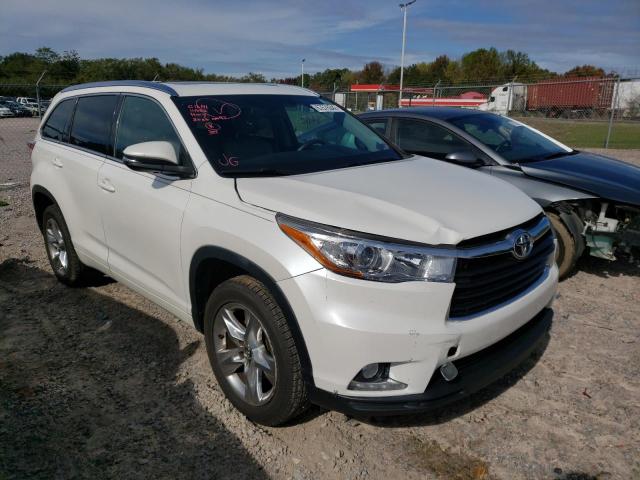 TOYOTA HIGHLANDER 2016 5tdykrfh7gs134333