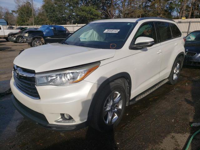 TOYOTA HIGHLANDER 2016 5tdykrfh7gs148975