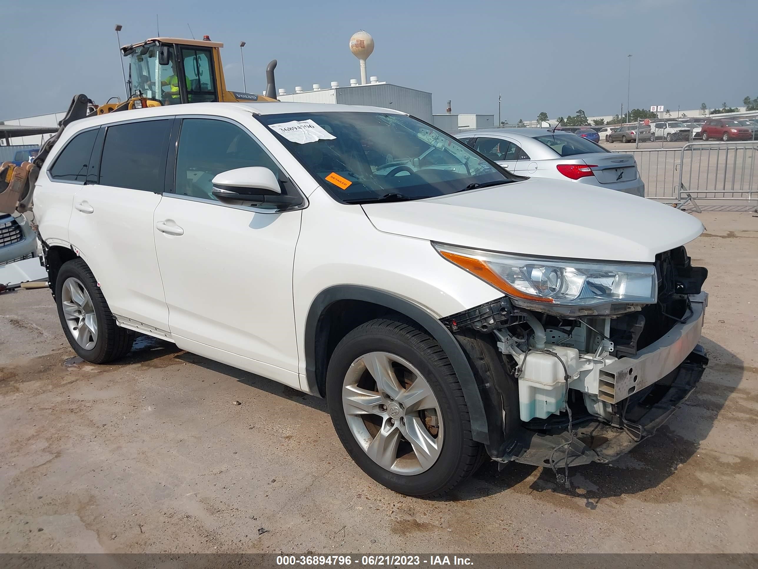 TOYOTA HIGHLANDER 2014 5tdykrfh8es007927