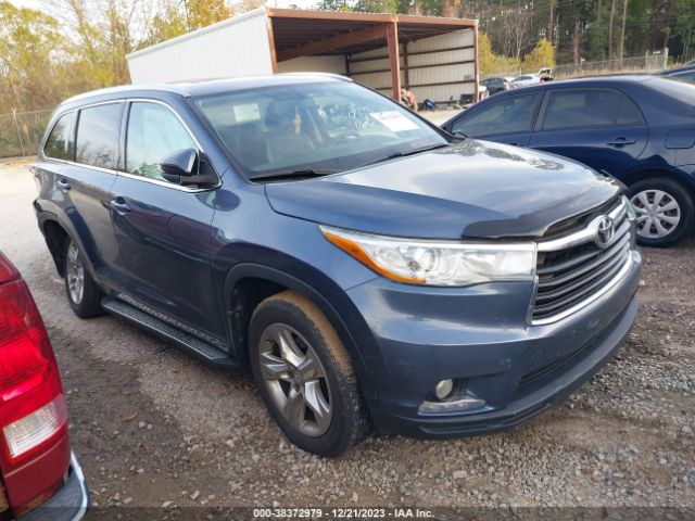 TOYOTA HIGHLANDER 2014 5tdykrfh8es037221