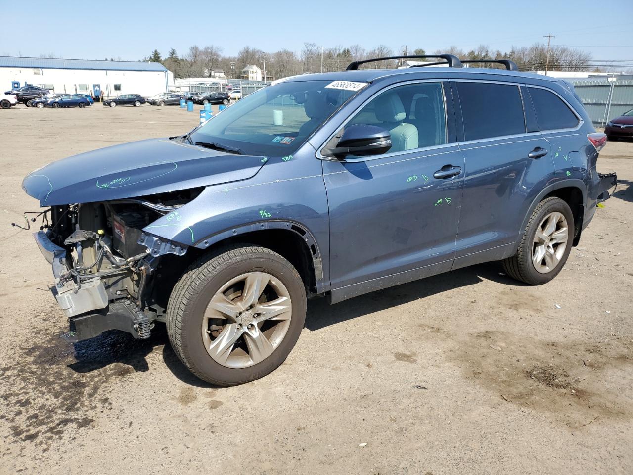 TOYOTA HIGHLANDER 2015 5tdykrfh8fs038399