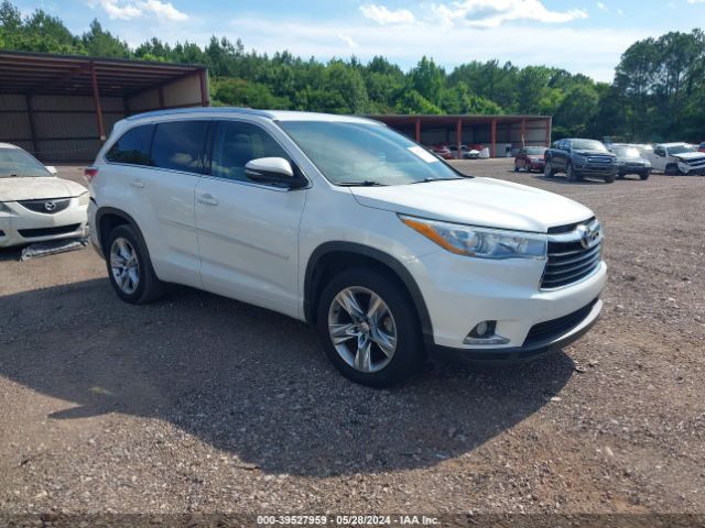 TOYOTA HIGHLANDER 2015 5tdykrfh8fs059012