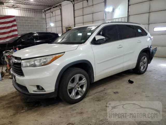 TOYOTA HIGHLANDER 2015 5tdykrfh8fs071855