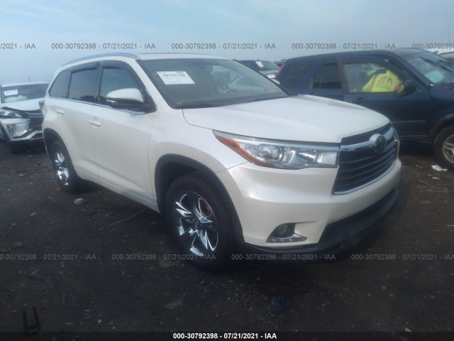 TOYOTA HIGHLANDER 2015 5tdykrfh8fs078644