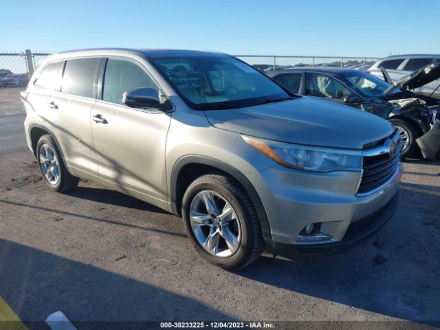 TOYOTA HIGHLANDER 2015 5tdykrfh8fs093094