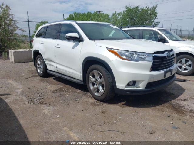 TOYOTA HIGHLANDER 2015 5tdykrfh8fs115935