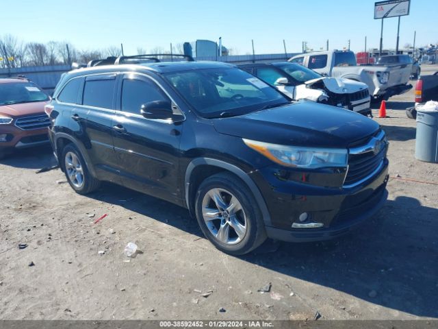 TOYOTA HIGHLANDER 2016 5tdykrfh8gs141078