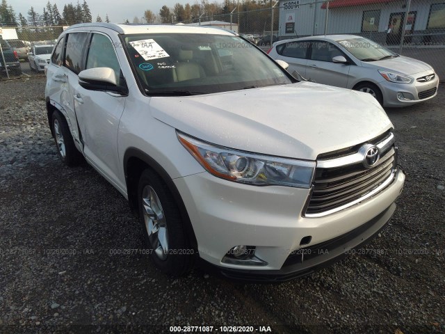 TOYOTA HIGHLANDER 2016 5tdykrfh8gs175697