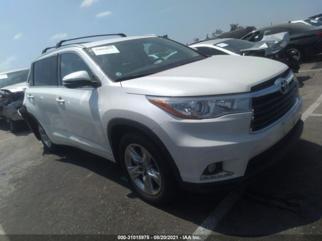 TOYOTA HIGHLANDER 2016 5tdykrfh8gs185484