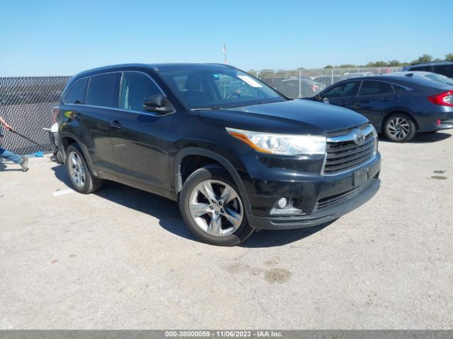 TOYOTA HIGHLANDER 2014 5tdykrfh9es008875