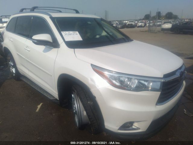 TOYOTA HIGHLANDER 2014 5tdykrfh9es035994