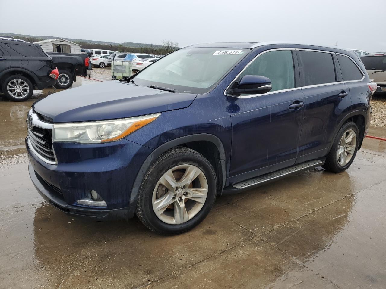 TOYOTA HIGHLANDER 2015 5tdykrfh9fs097199