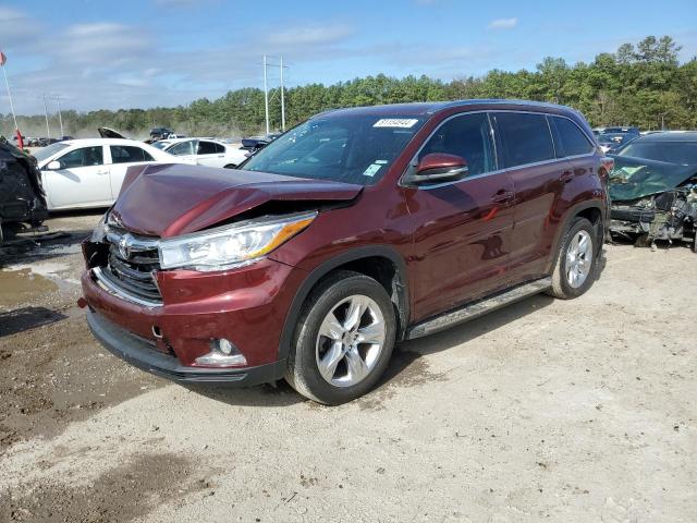 TOYOTA HIGHLANDER 2015 5tdykrfh9fs115894