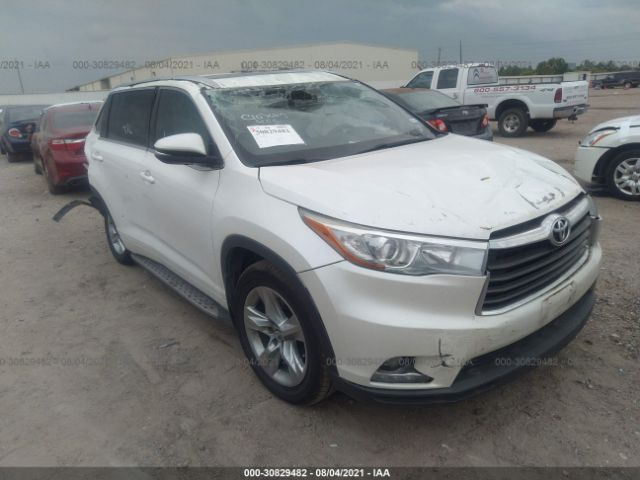 TOYOTA HIGHLANDER 2016 5tdykrfh9gs139632