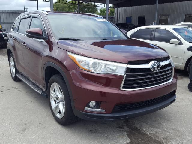 TOYOTA HIGHLANDER 2016 5tdykrfh9gs146337