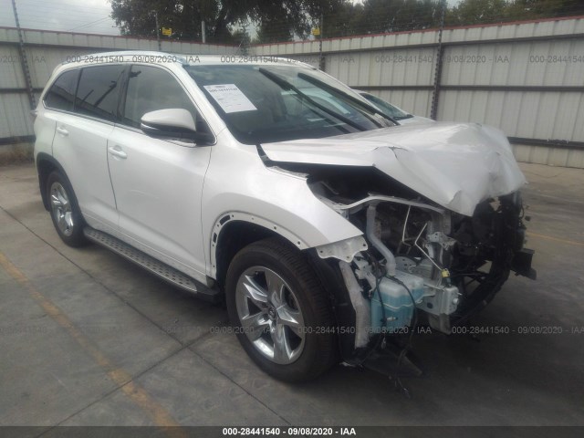 TOYOTA HIGHLANDER 2016 5tdykrfh9gs173120