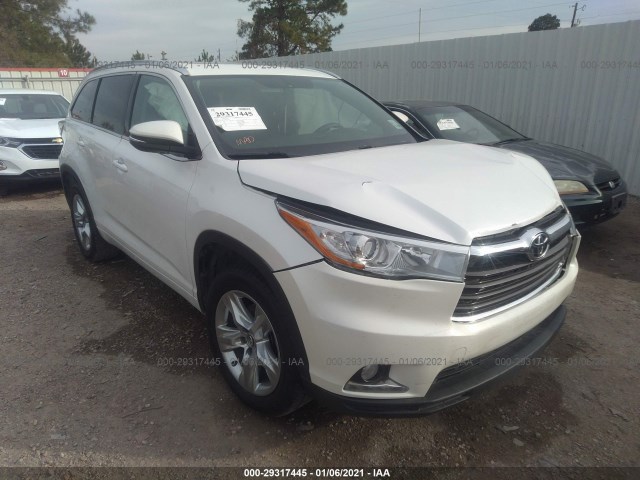 TOYOTA HIGHLANDER 2016 5tdykrfh9gs176406