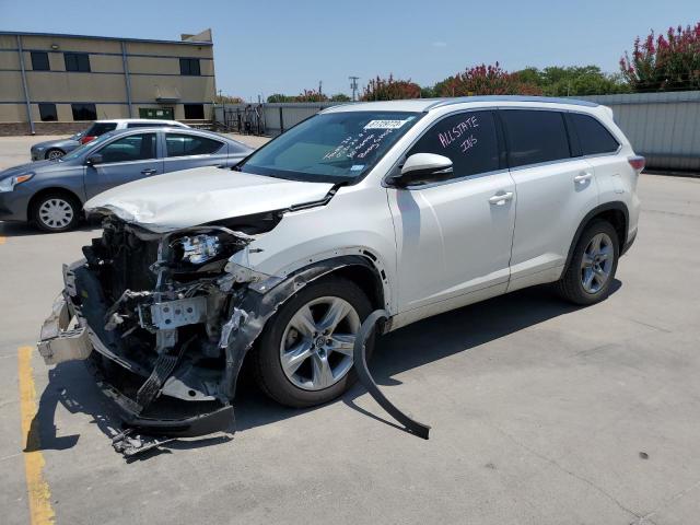 TOYOTA HIGHLANDER 2016 5tdykrfh9gs186241