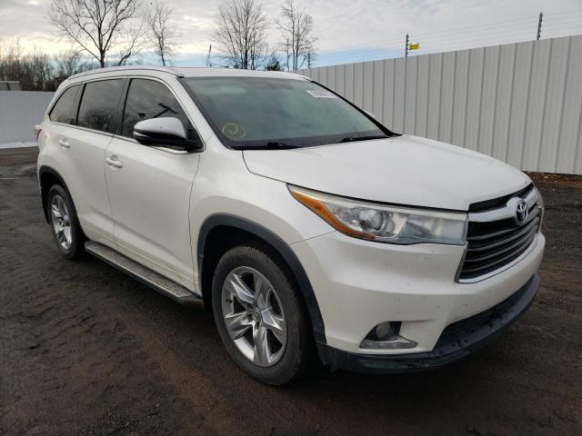 TOYOTA HIGHLANDER 2014 5tdykrfhxes008075