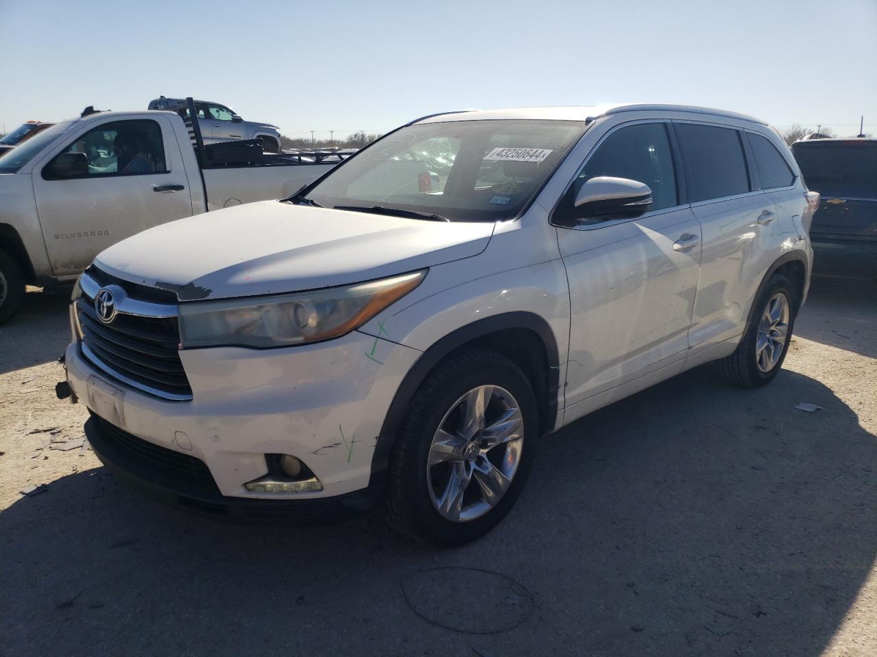 TOYOTA HIGHLANDER 2014 5tdykrfhxes015544