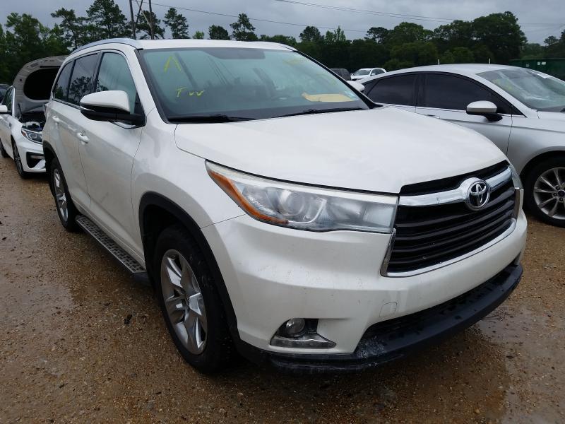 TOYOTA HIGHLANDER 2014 5tdykrfhxes034918