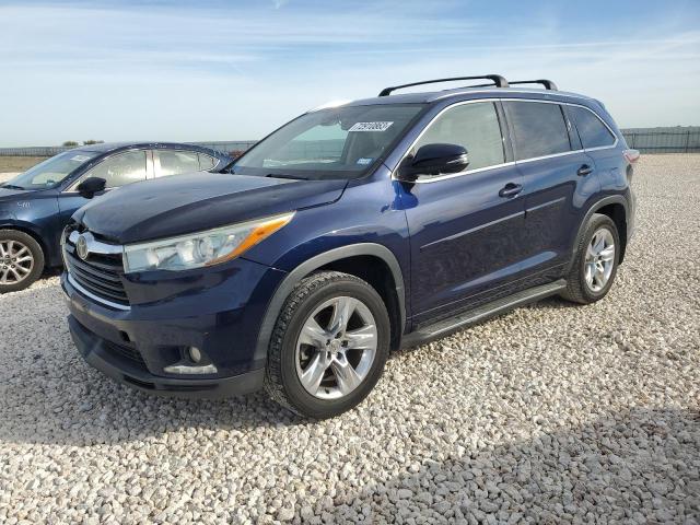 TOYOTA HIGHLANDER 2014 5tdykrfhxes037849