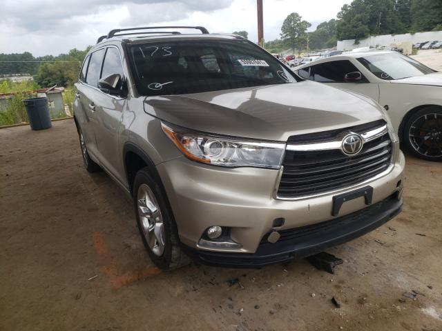 TOYOTA HIGHLANDER 2015 5tdykrfhxfs038260