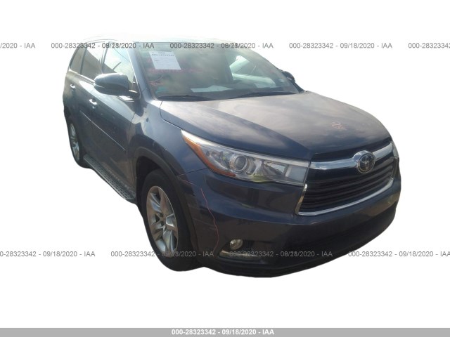 TOYOTA HIGHLANDER 2015 5tdykrfhxfs045015