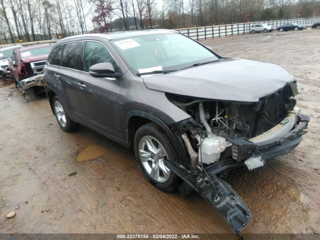 TOYOTA HIGHLANDER 2015 5tdykrfhxfs076880