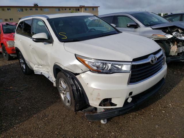 TOYOTA HIGHLANDER 2015 5tdykrfhxfs104080