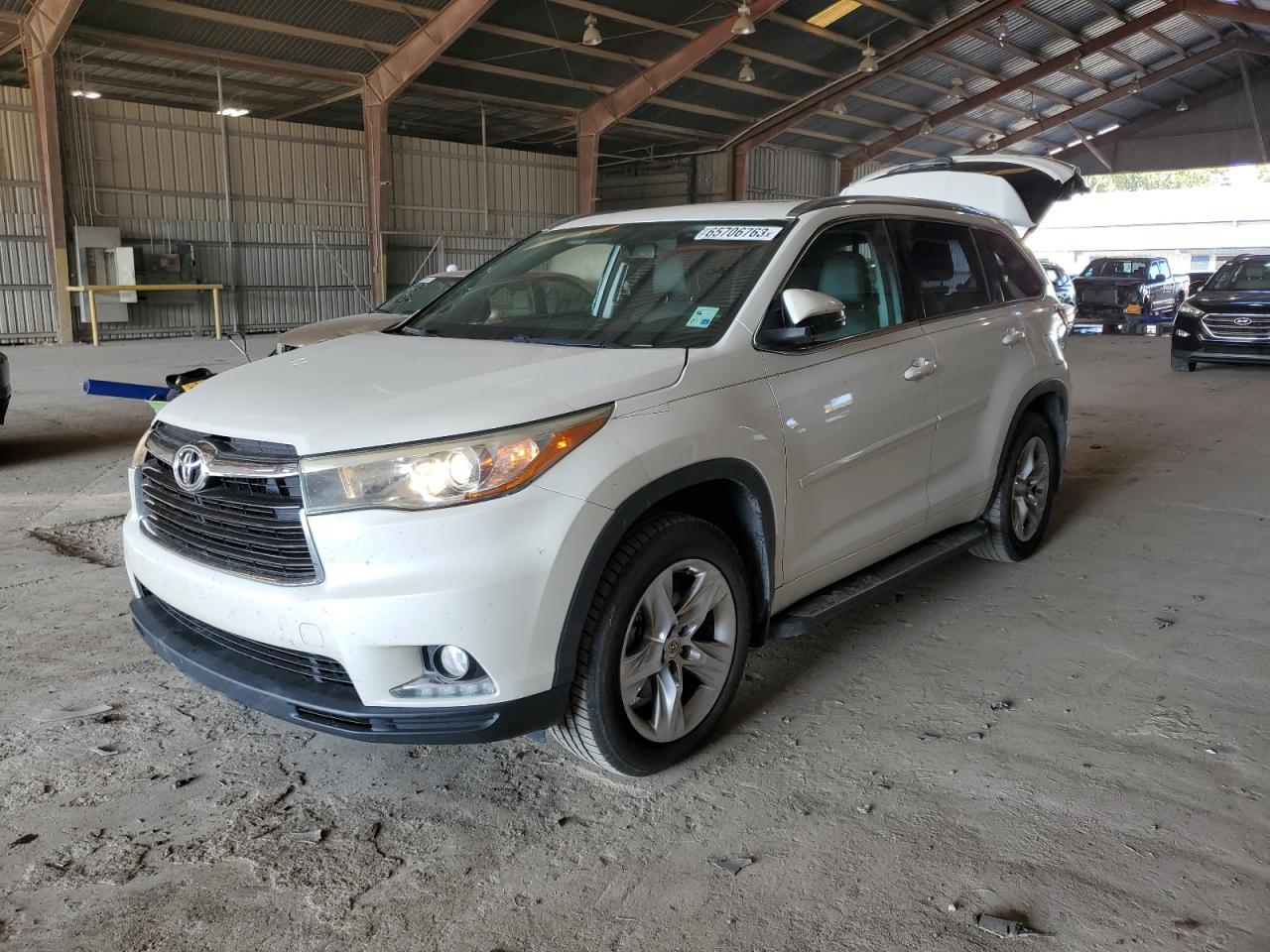 TOYOTA HIGHLANDER 2015 5tdykrfhxfs104368