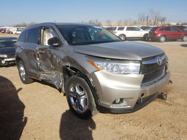 TOYOTA HIGHLANDER 2015 5tdykrfhxfs116665