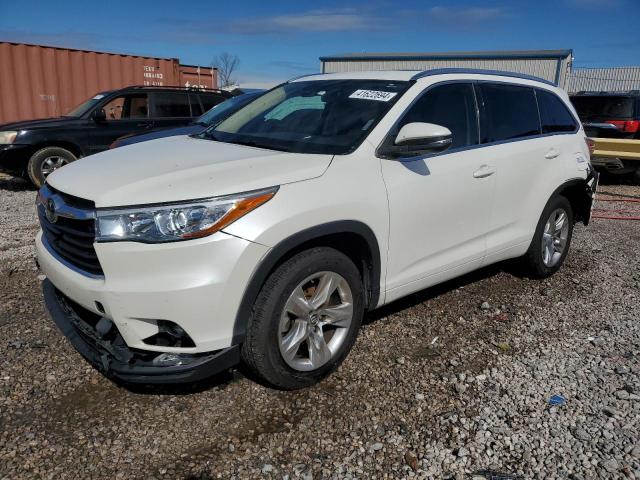 TOYOTA HIGHLANDER 2016 5tdykrfhxgs121589