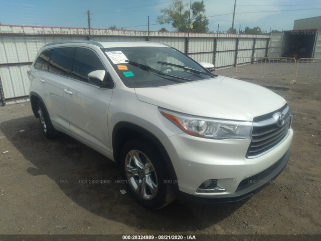 TOYOTA HIGHLANDER 2016 5tdykrfhxgs140093