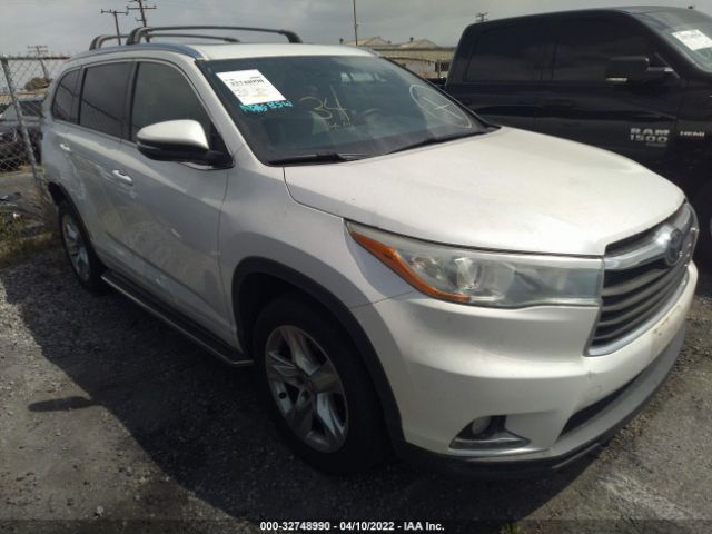 TOYOTA HIGHLANDER 2016 5tdykrfhxgs142149