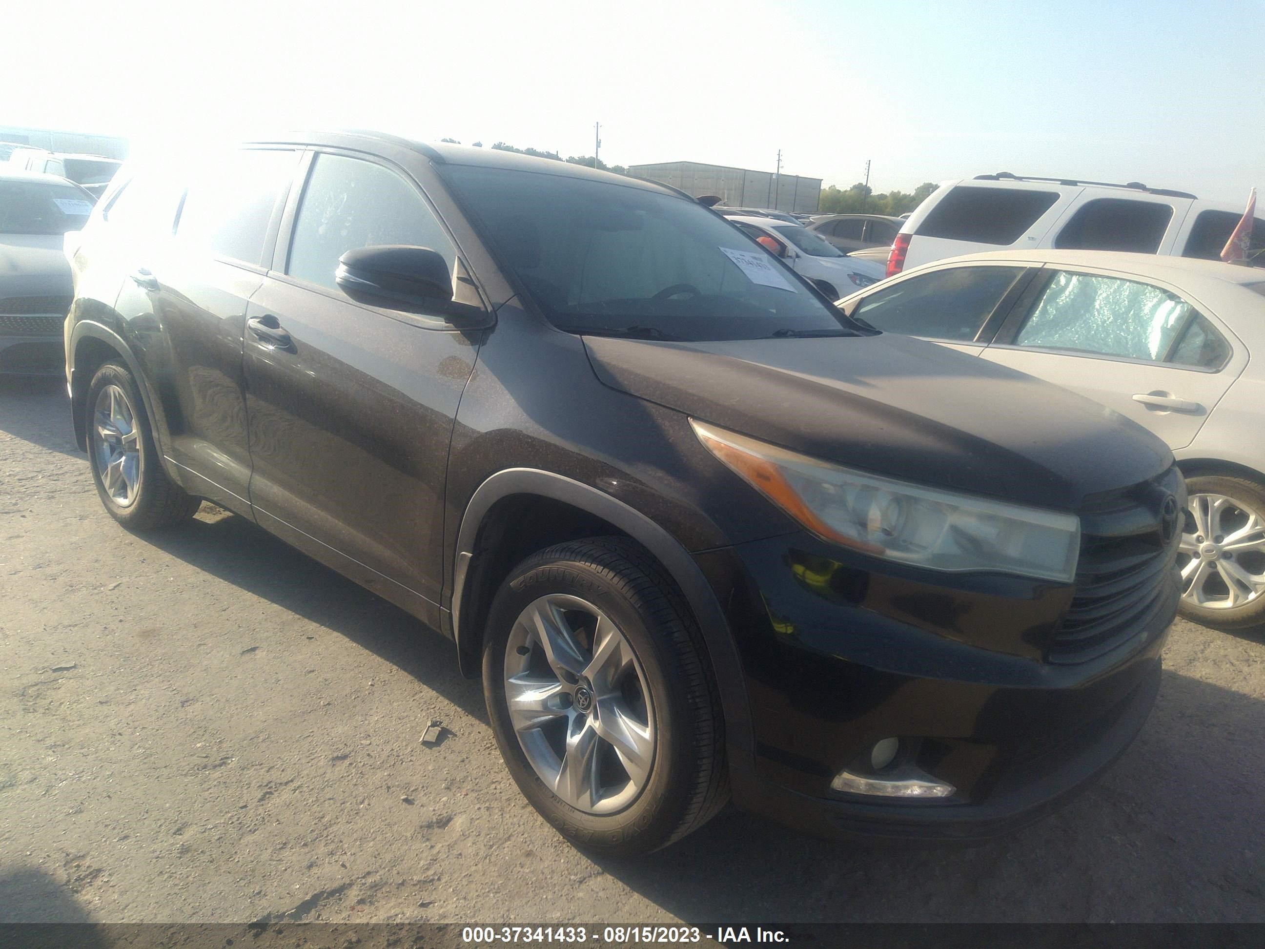 TOYOTA HIGHLANDER 2016 5tdykrfhxgs143222