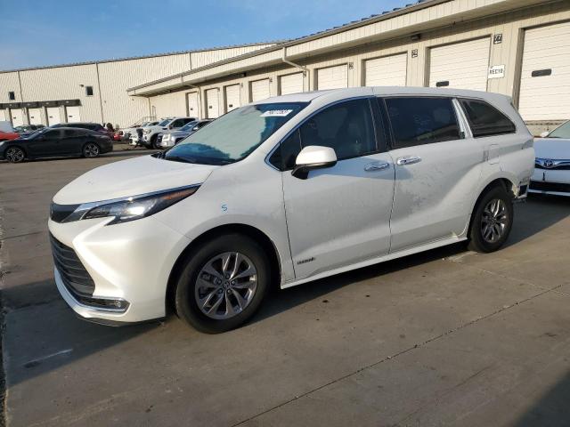 TOYOTA SIENNA XLE 2021 5tdyrkec0ms003703