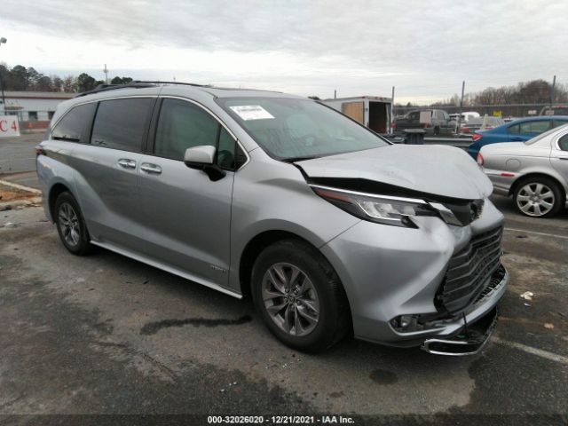 TOYOTA SIENNA 2021 5tdyrkec0ms022851