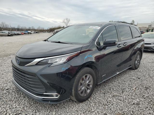 TOYOTA SIENNA XLE 2021 5tdyrkec0ms042226