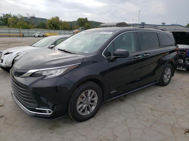 TOYOTA SIENNA XLE 2021 5tdyrkec0ms072052