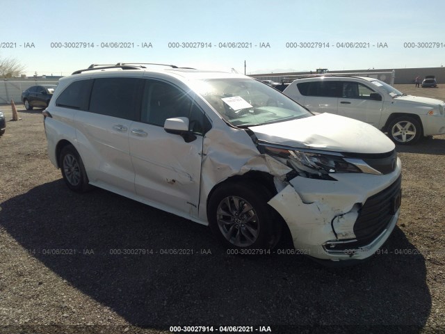 TOYOTA SIENNA 2021 5tdyrkec1ms009459