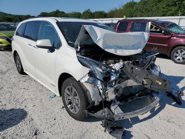 TOYOTA SIENNA XLE 2021 5tdyrkec1ms034975